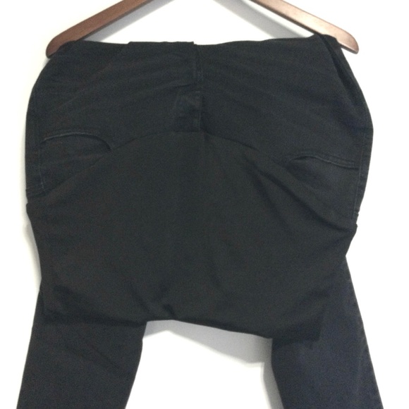 Black maternity skinny jeans w full panel size L - Picture 4 of 4